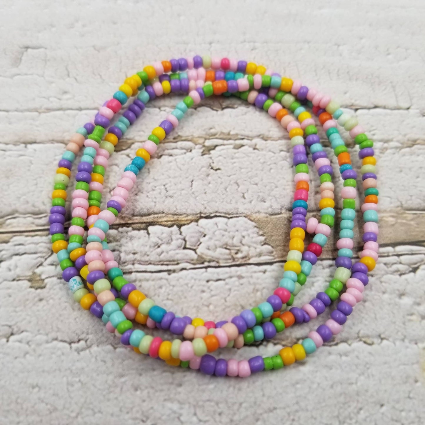 Multi Layered Seed Bead Bracelet/ Necklace