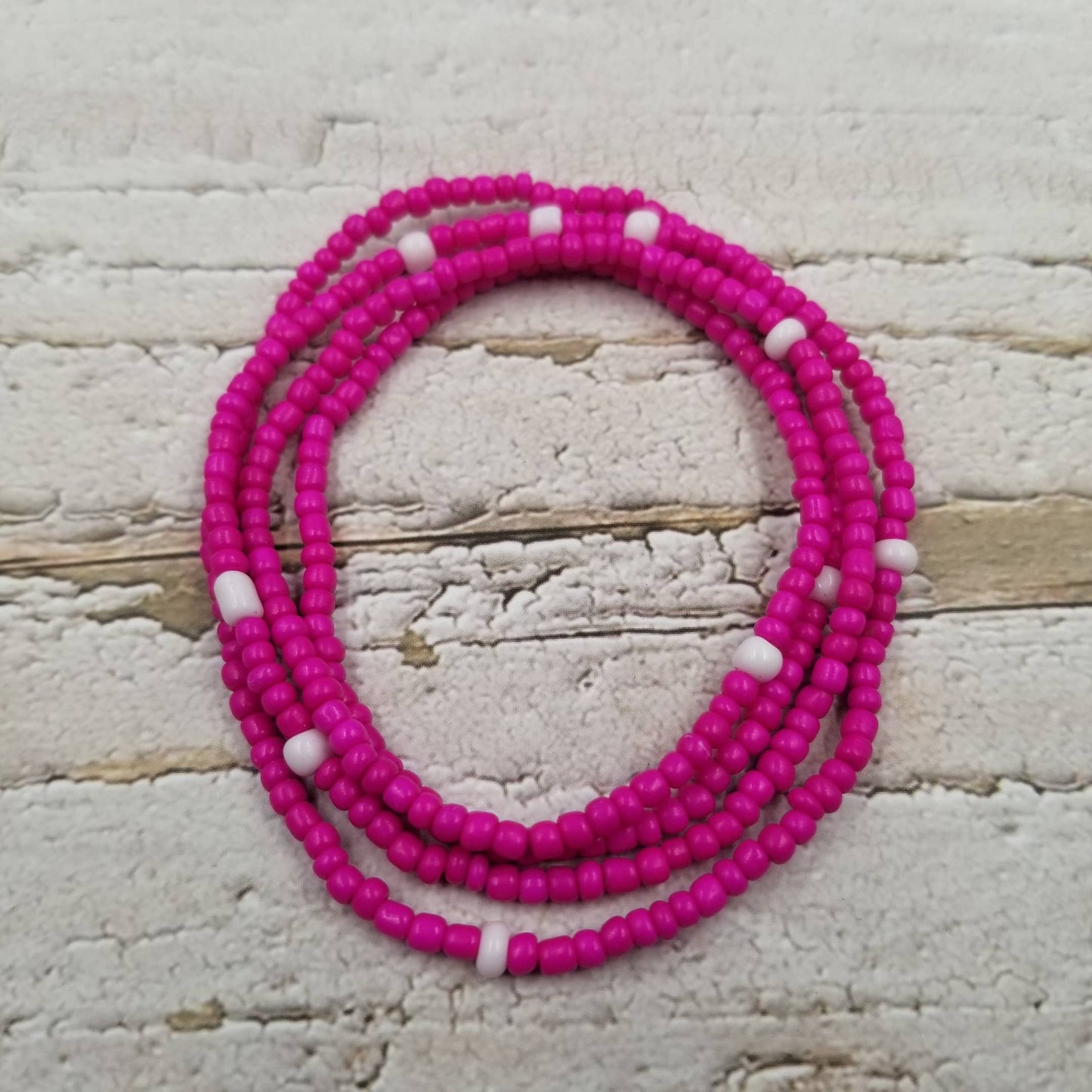 Multi Layered Seed Bead Bracelet/ Necklace