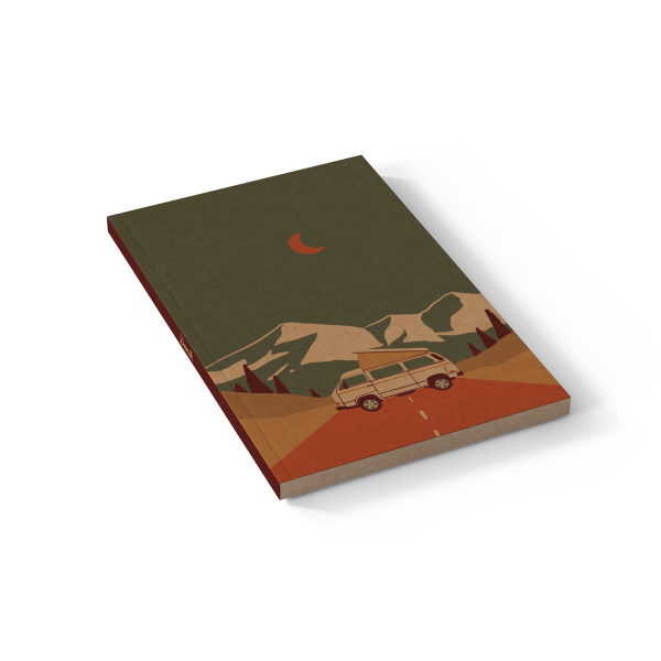 Mountain Van Kraft Layflat Notebook