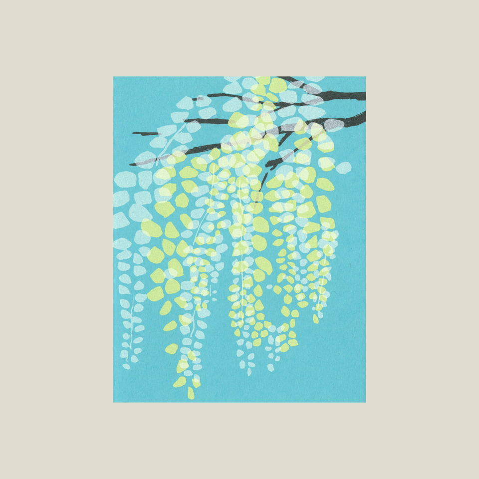 Wisteria card