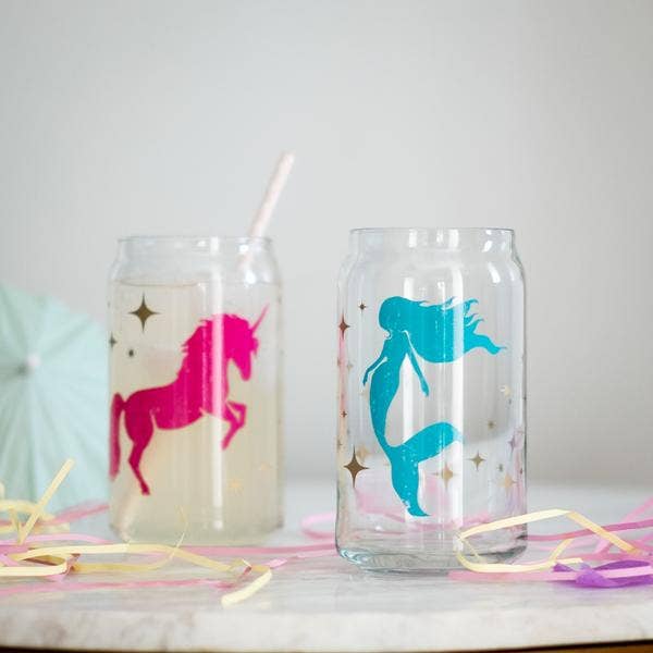 Unicorn Can Glass - Limited Stock
