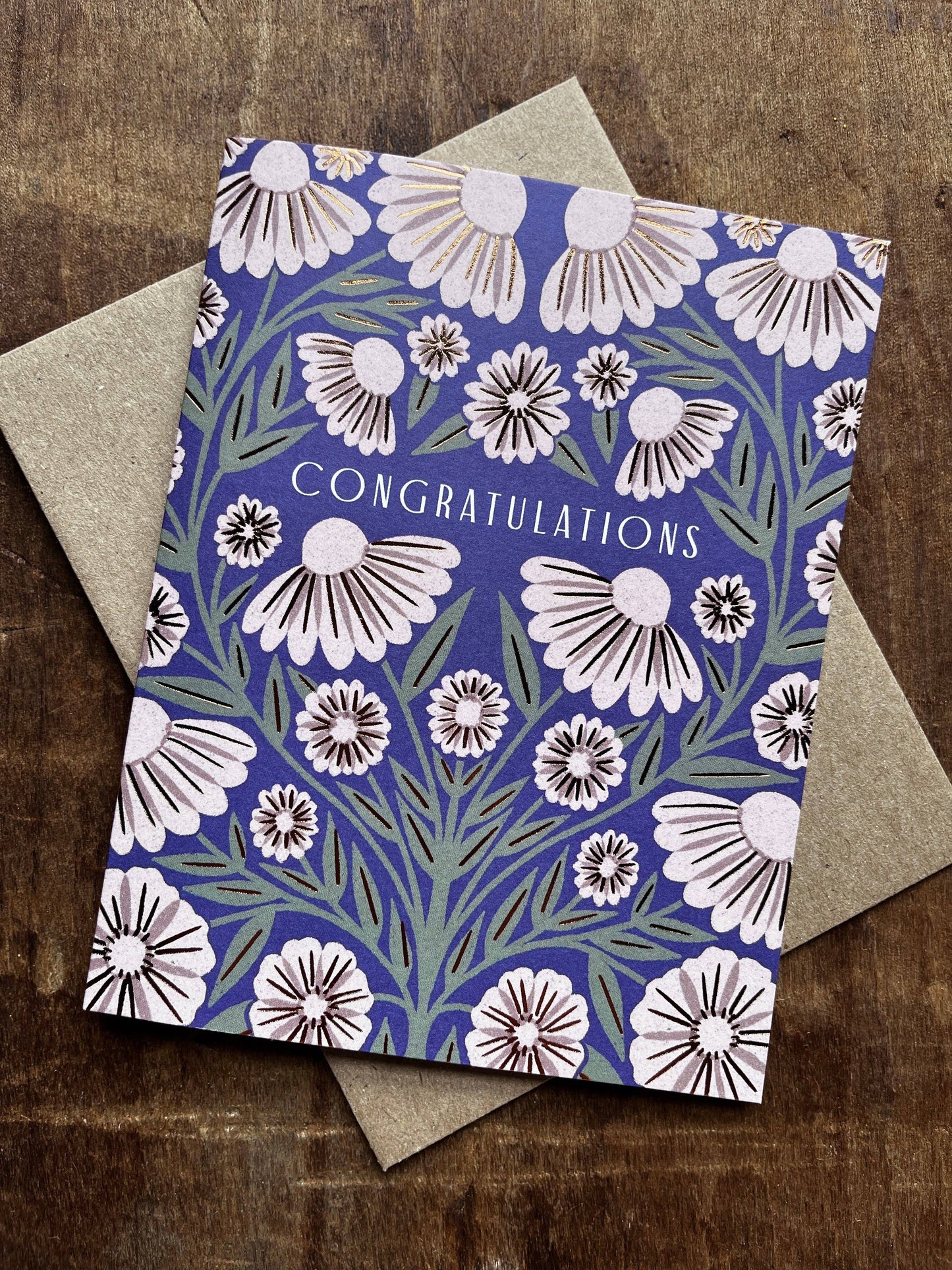 "Congratulations," Greeting Card