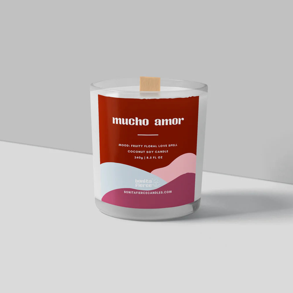 Mucho Amor Large Candle