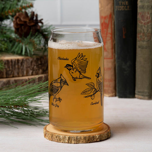 Bird Beer Can Glass | Iced Coffee Cup: 1 Glass