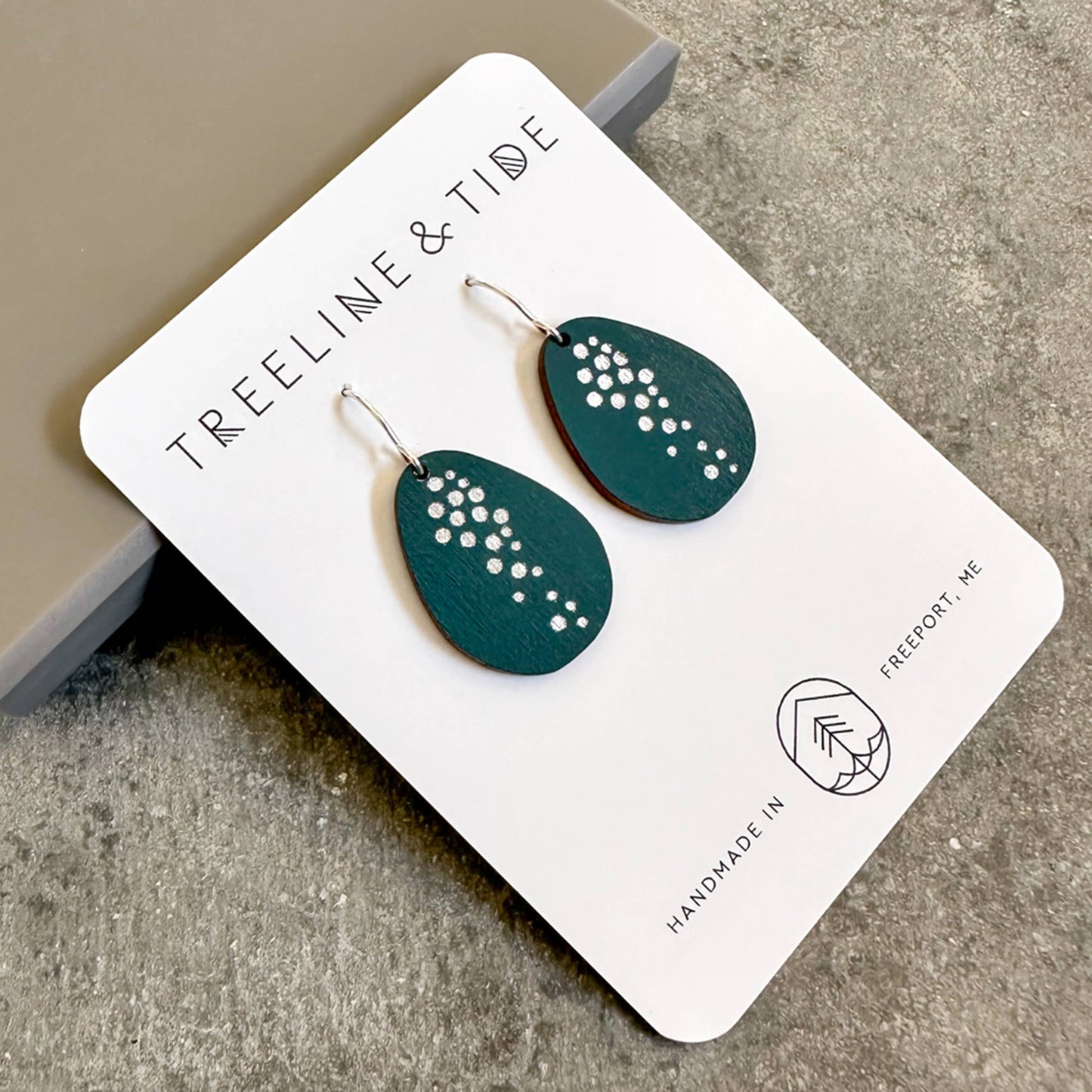 Earrings - Galaxy Drop: Blue