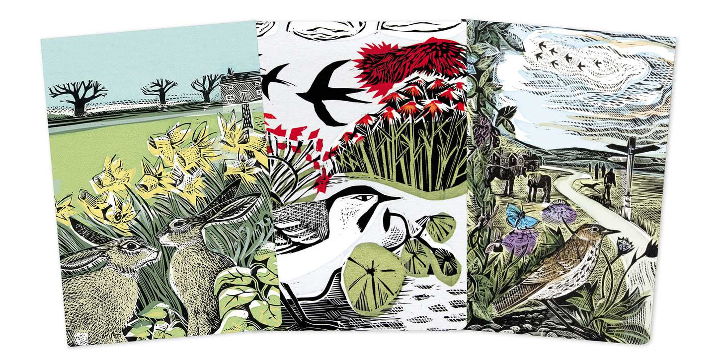 Angela Harding: Landscapes Set of 3 Midi Notebooks by: Notebook / blank book; 64 pages / English