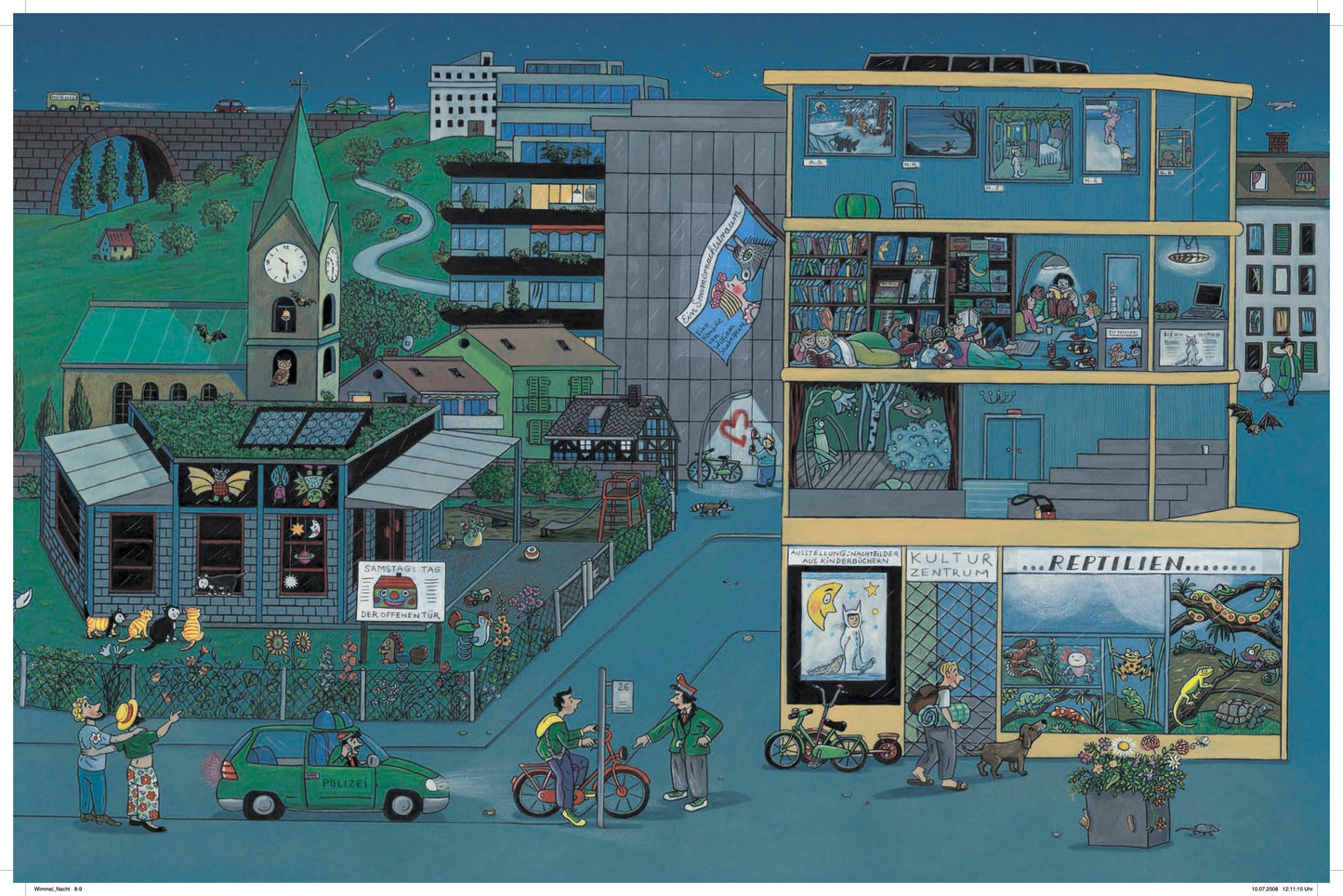 Bustletown: Nighttime