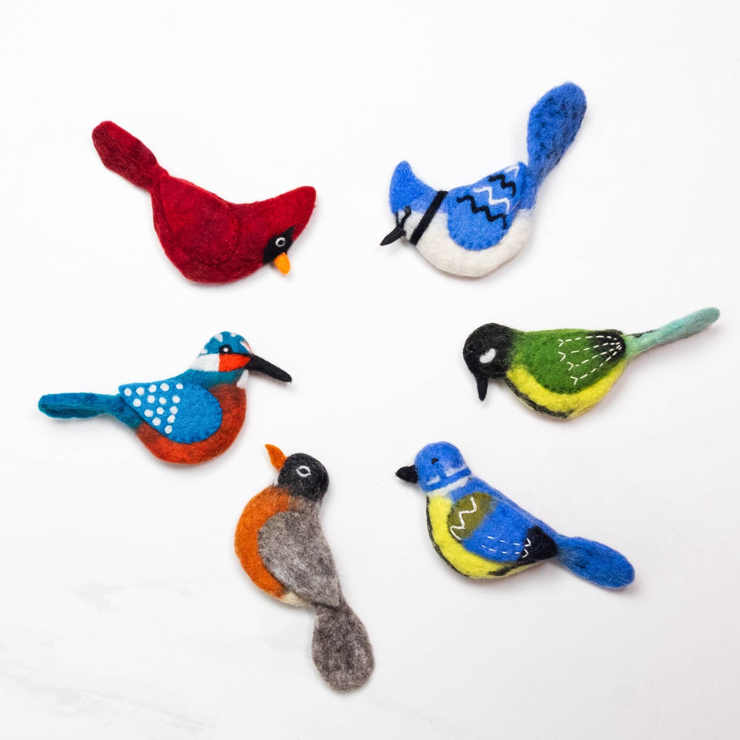 Finger puppets- Backyard Birds