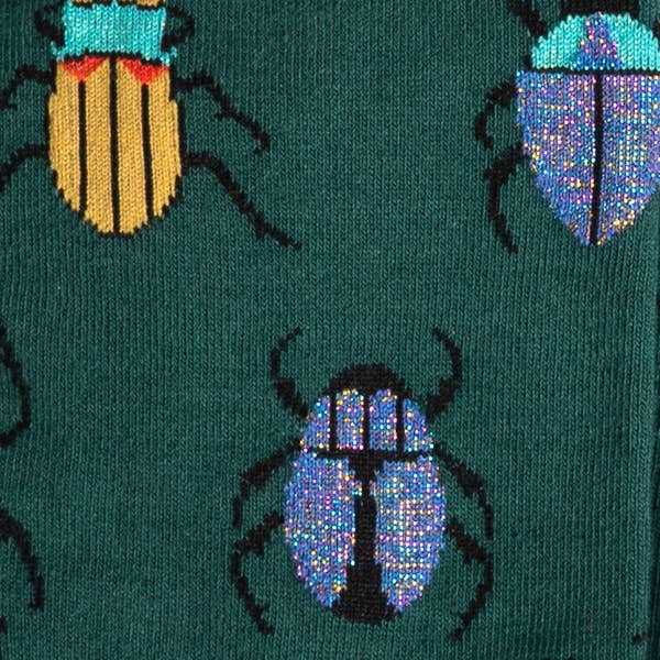 Men's Crew Sock: Beetle-Mania!