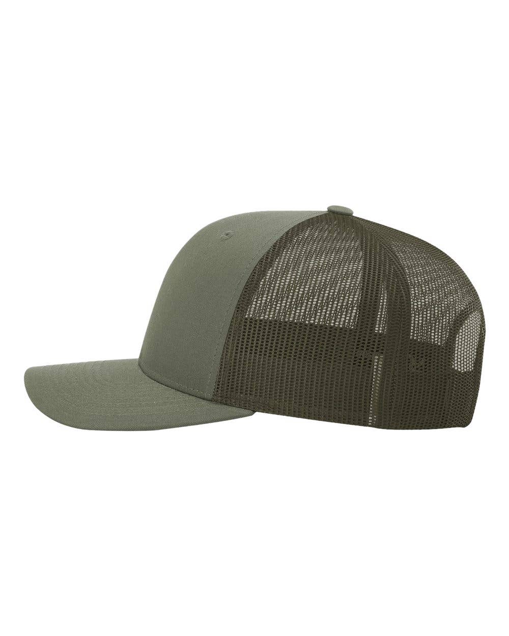 Sasquatch Trucker Hat – Richardson 112 Woven Patch Cap