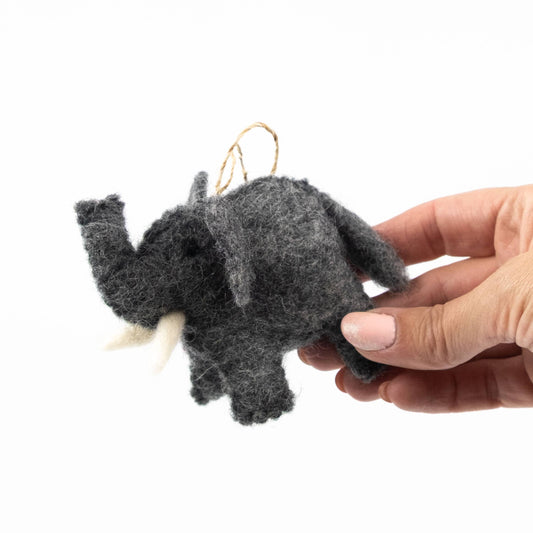 Ornament - Felt Elephant