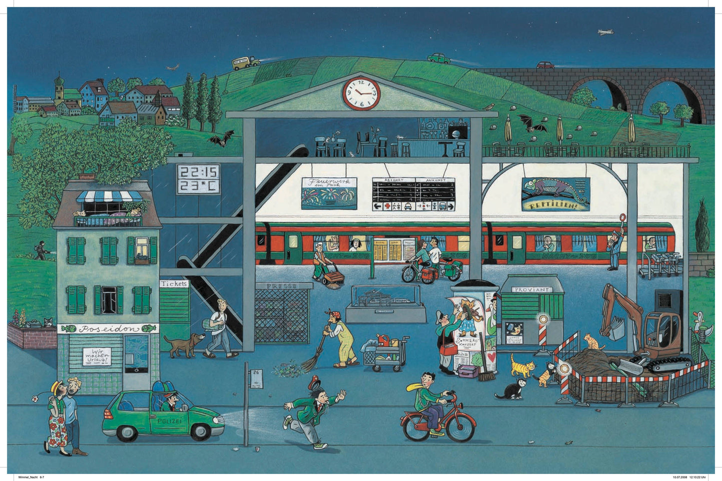 Bustletown: Nighttime