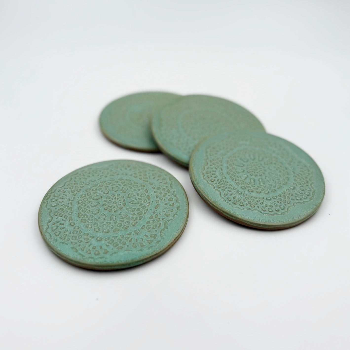 Ceramic coasters