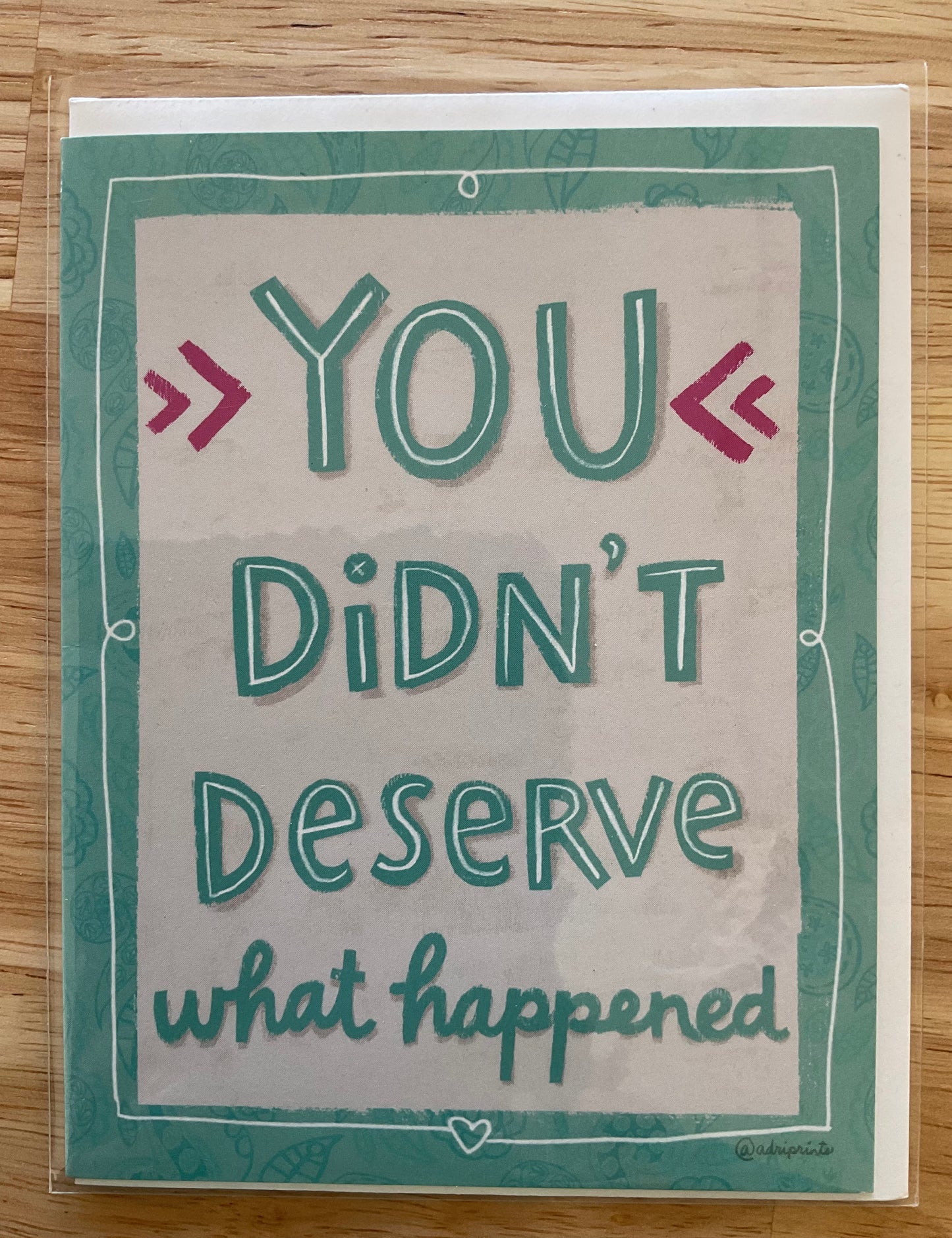 SYMPATHY - You Did Not Deserve -