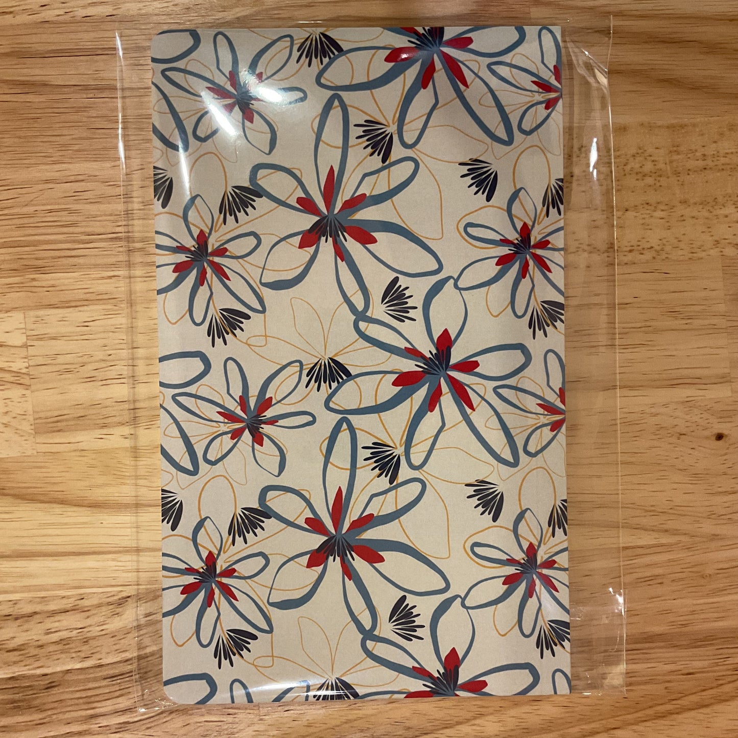 Abstract Flowers with Lines