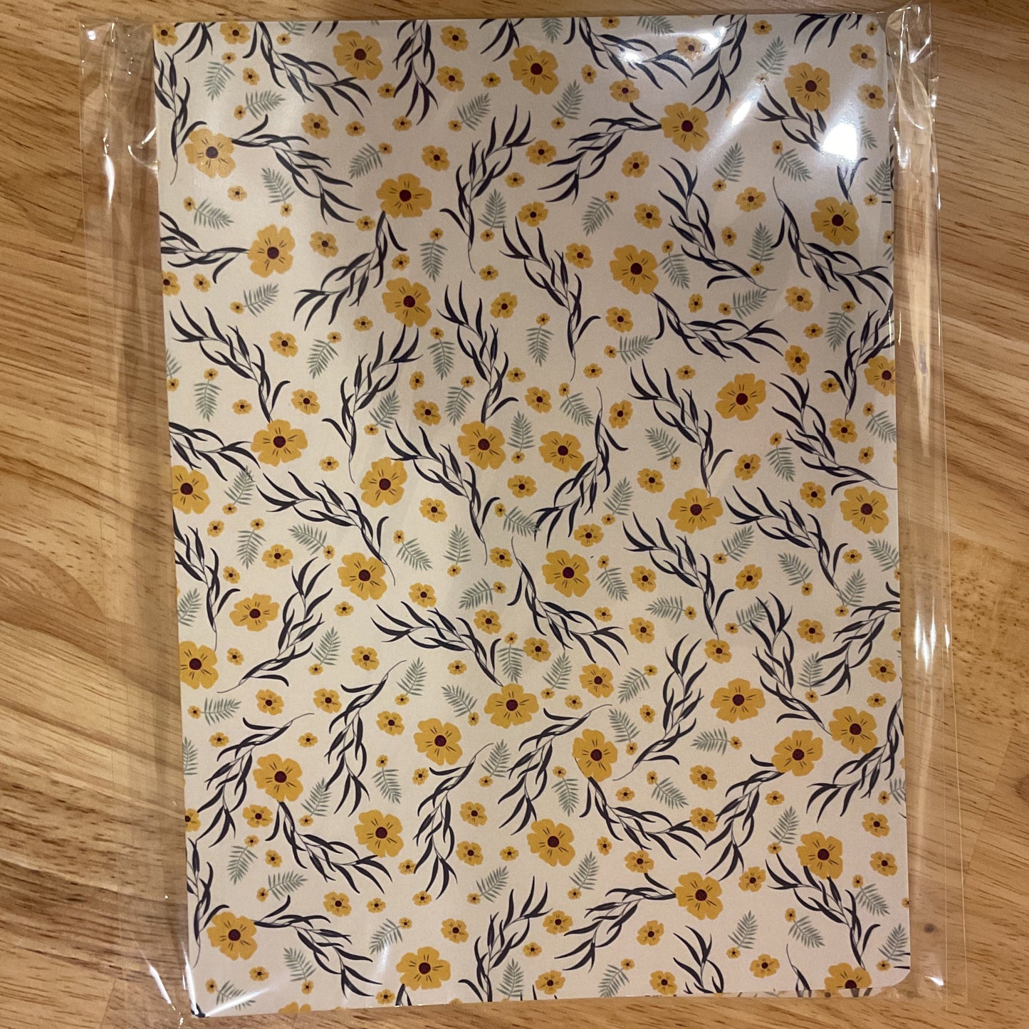 Yellow Flower Notebook