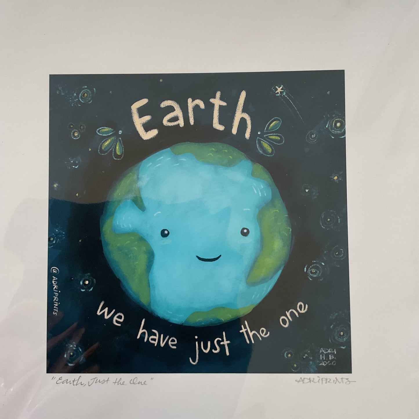 Earth print