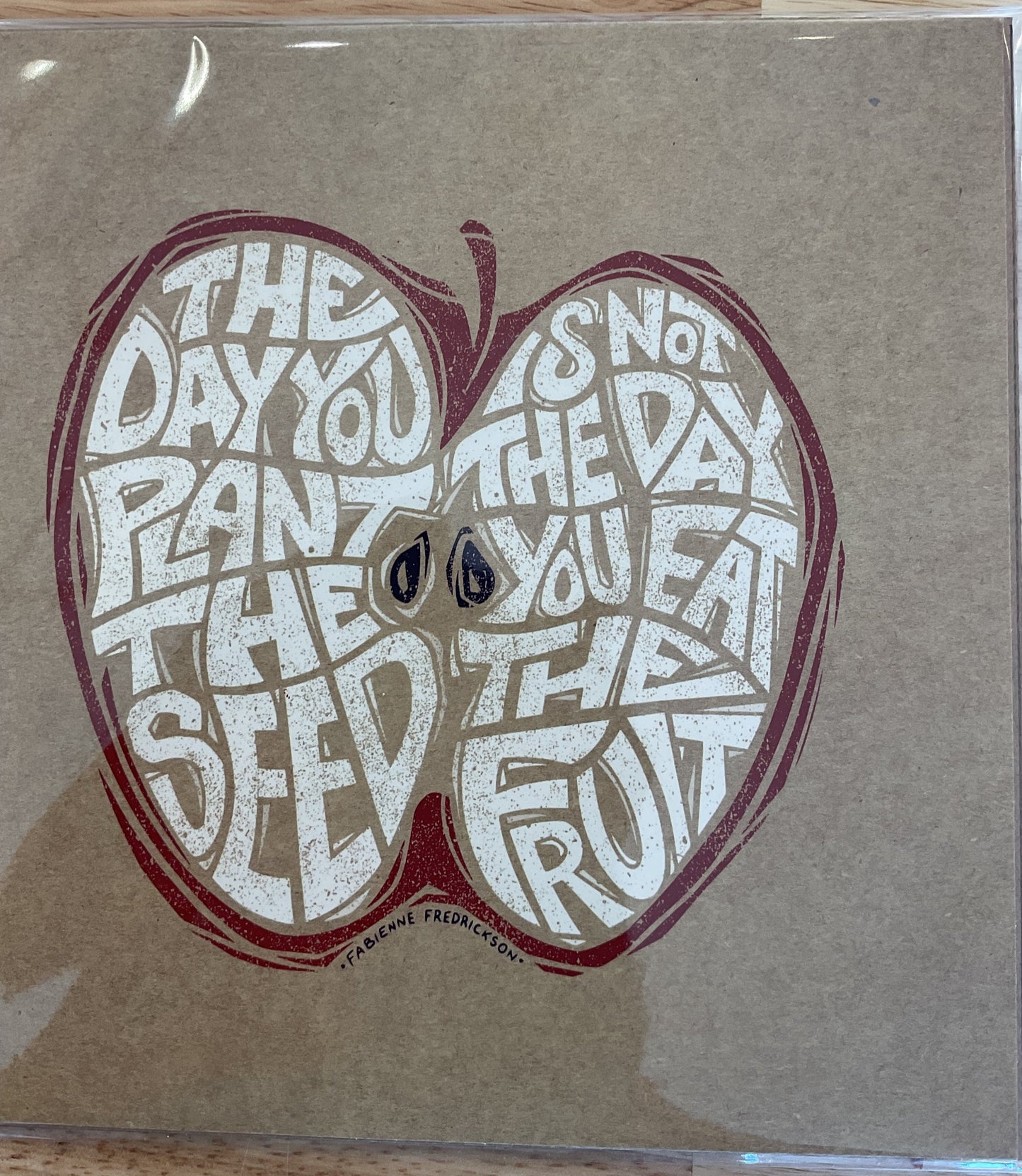 Fabienne Fredrickson Apple print