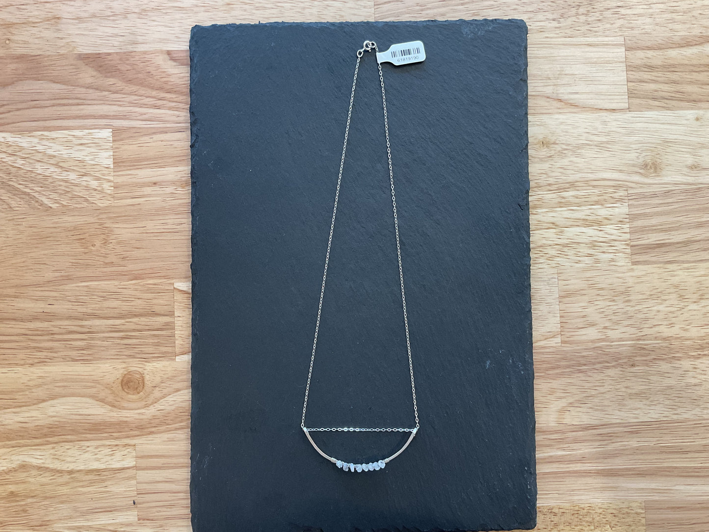 Sterling Silver Arc Woven Moonstone