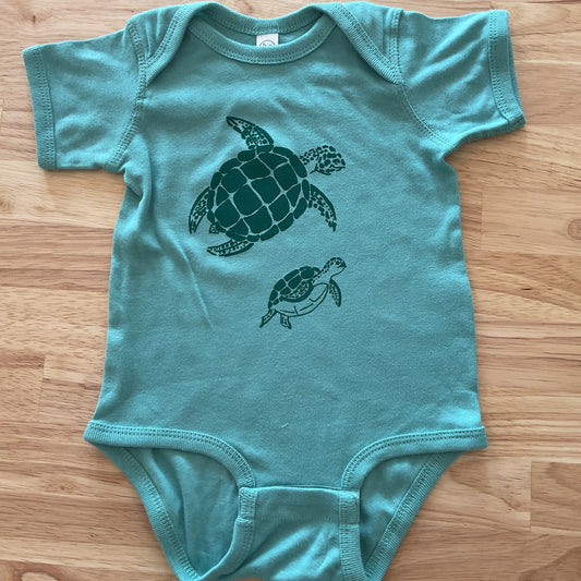 Turtles onesie