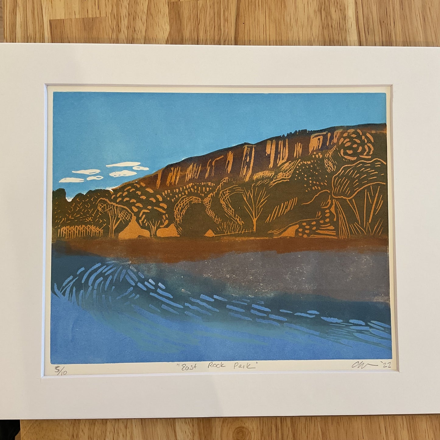 East Rock print