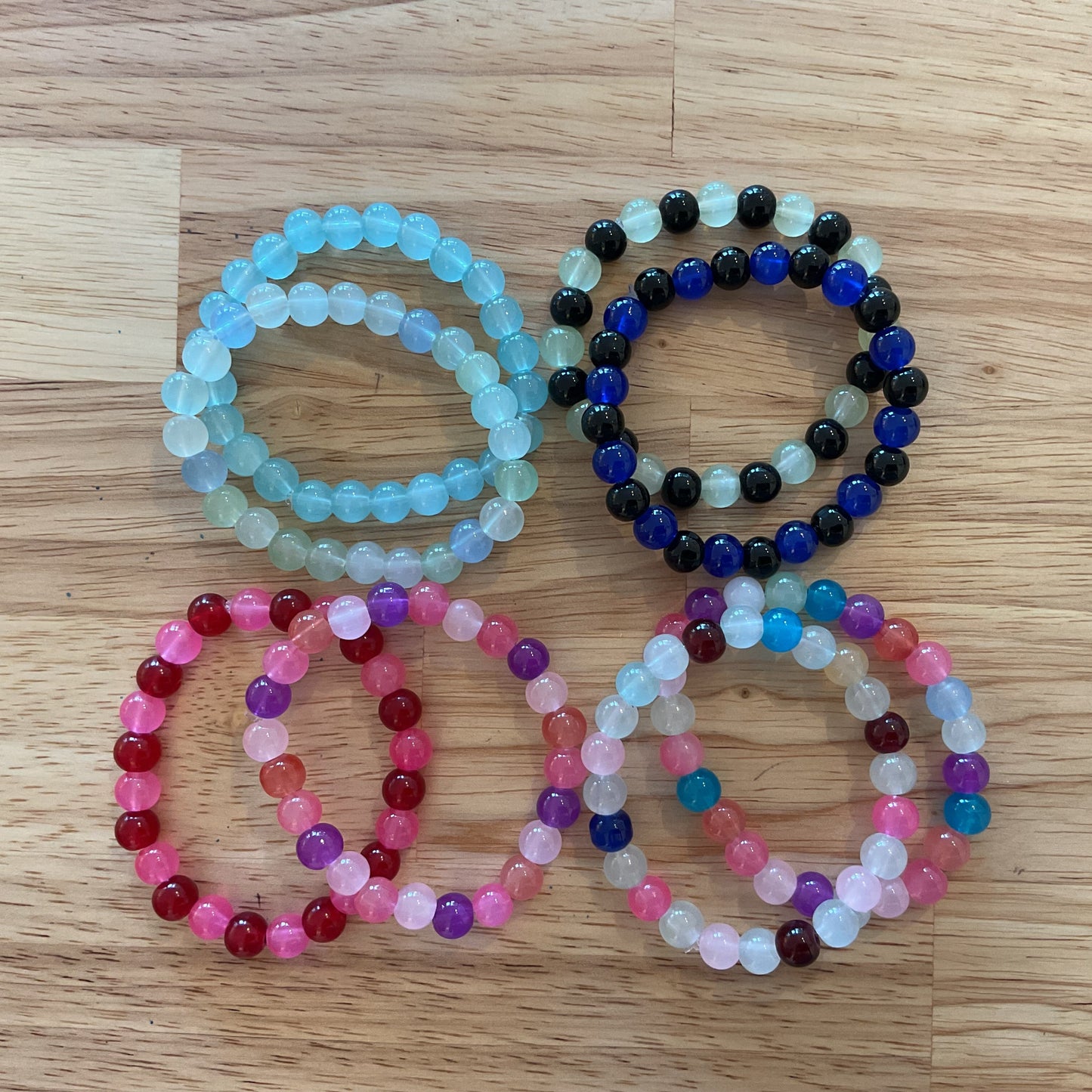 Beaded bracelet - multicolored