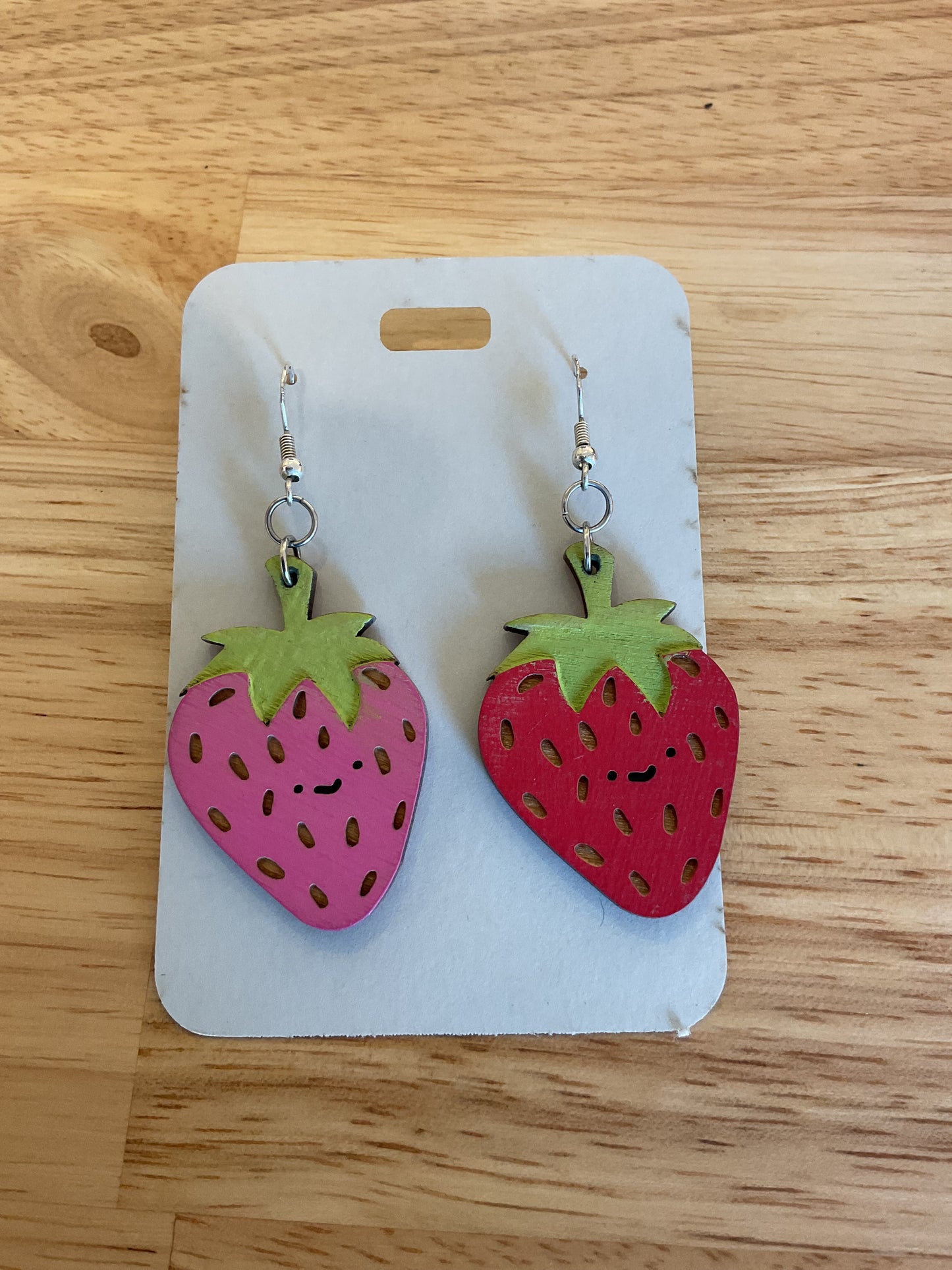 Strawberry earrings
