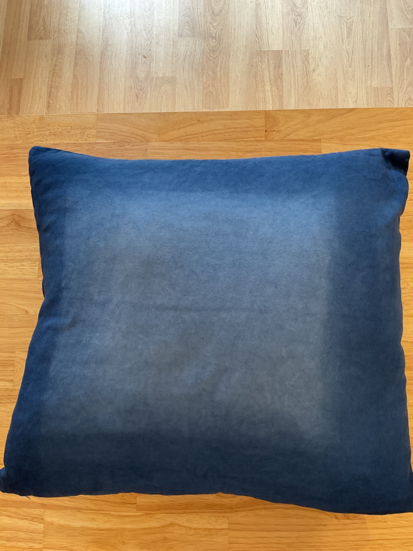 Shibori dyed pillow