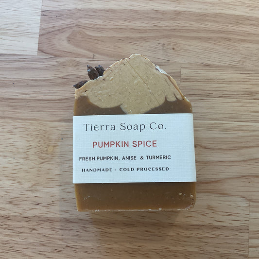 Tierra Pumpkin Spice soap