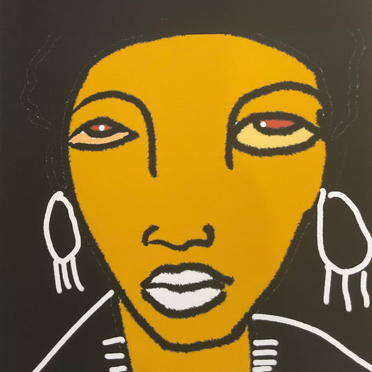 Butterscotch Amber Print