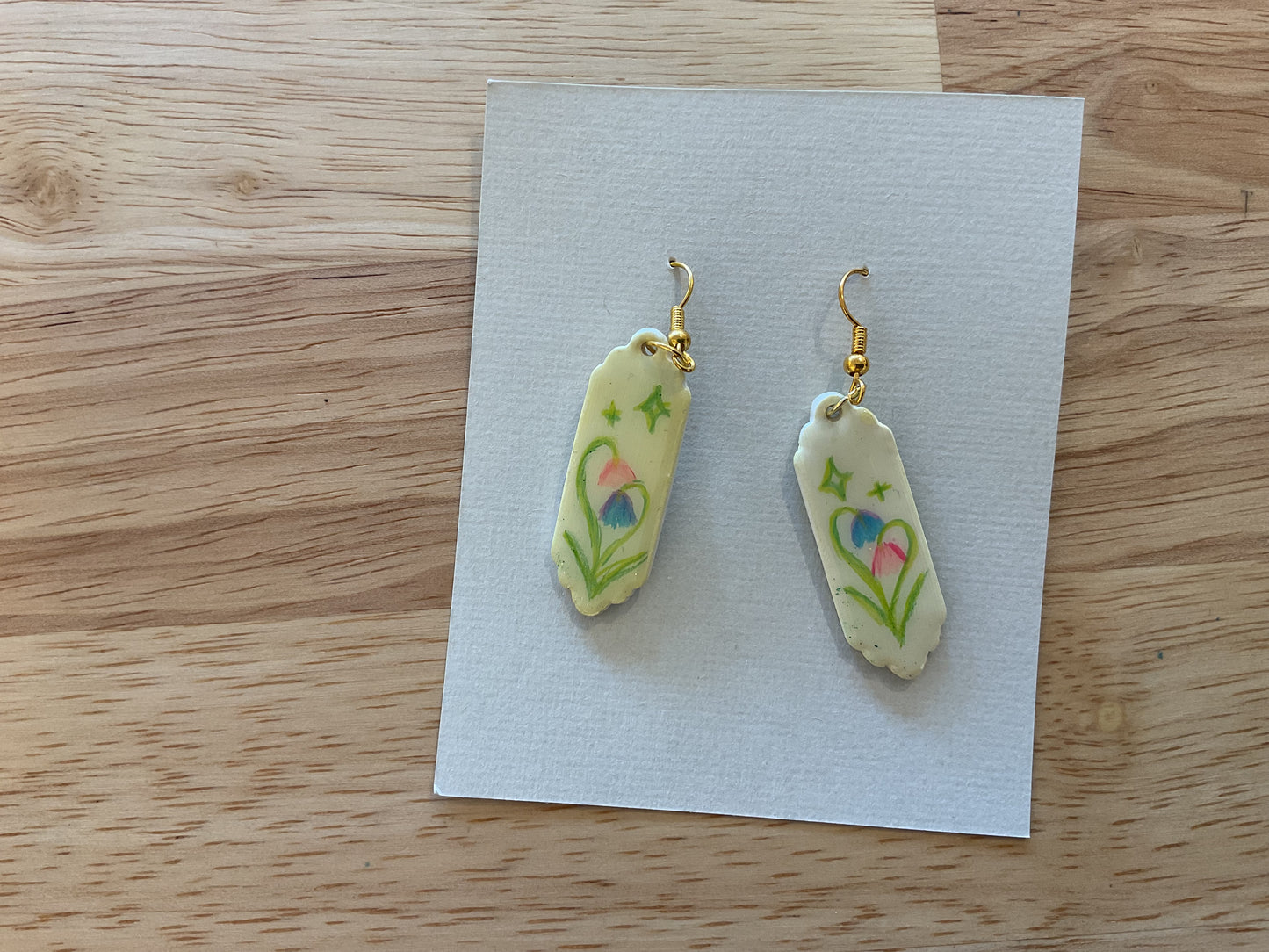 Love tulips earrings