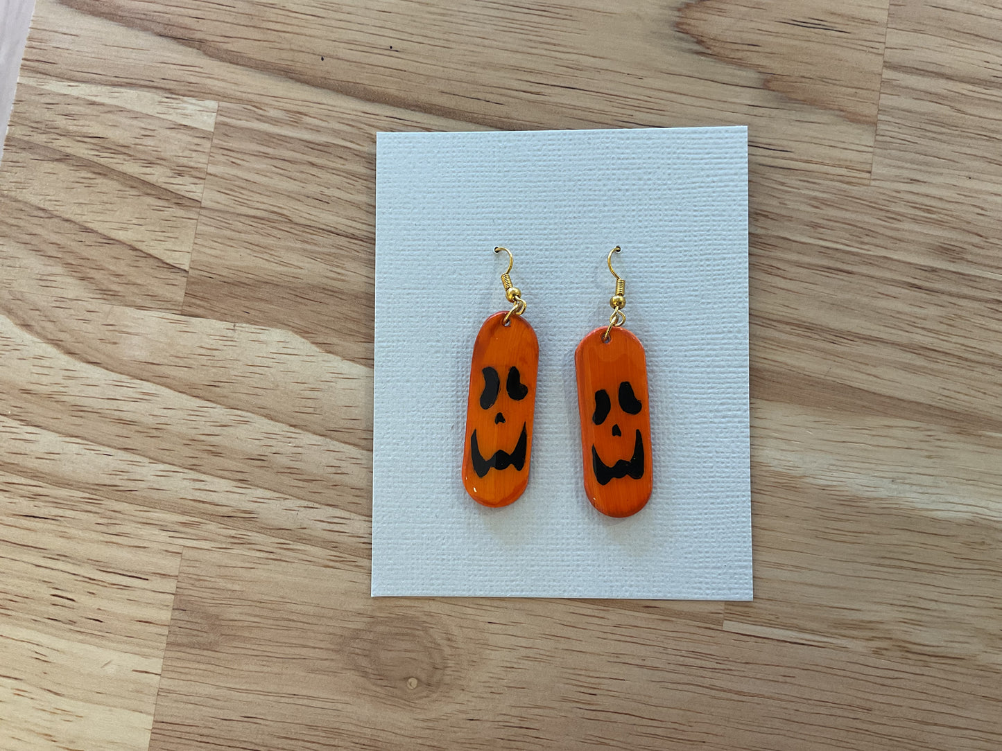 Jack O’Lantern earrings