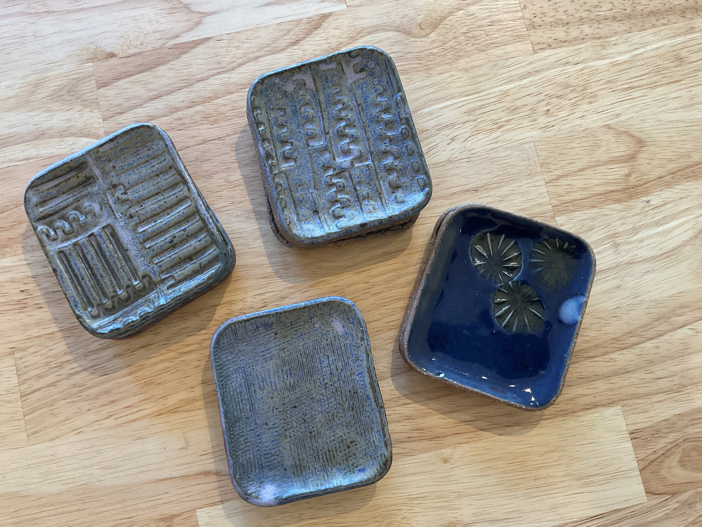 Tiny clay trinket tray