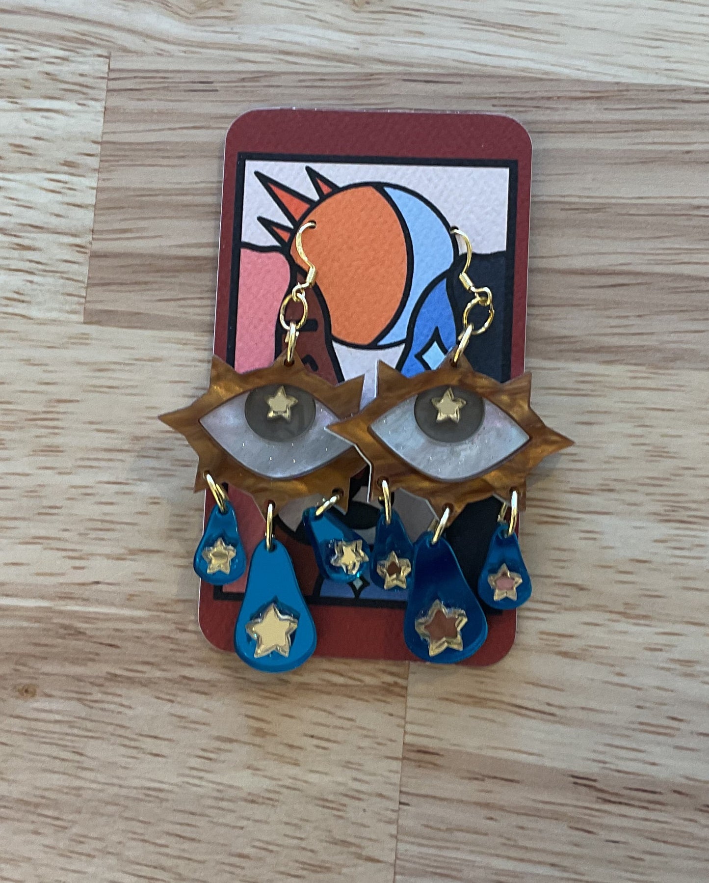 Cry me a river earrings