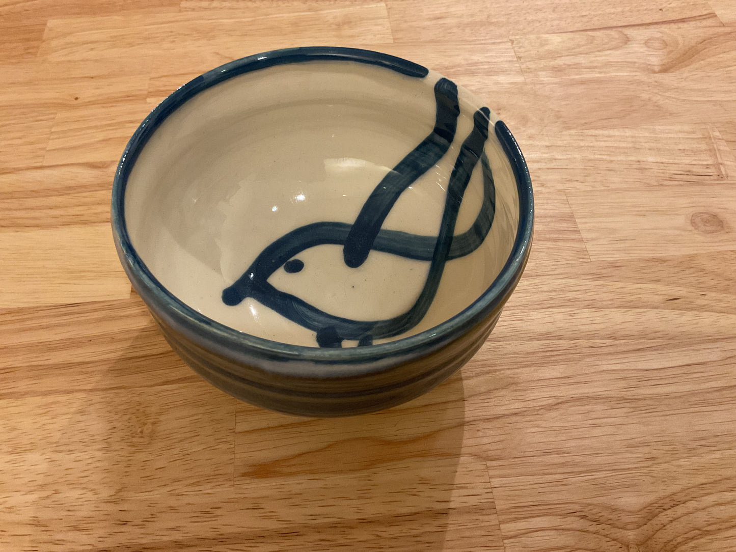 Blue bird bowl