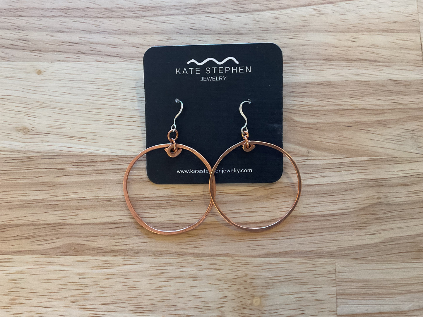 Copper hoops