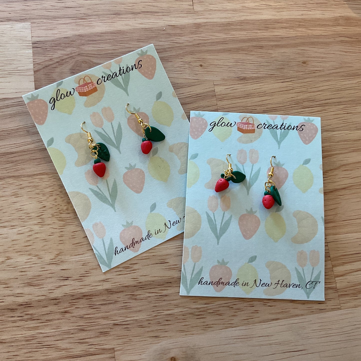 Strawberry Earrings