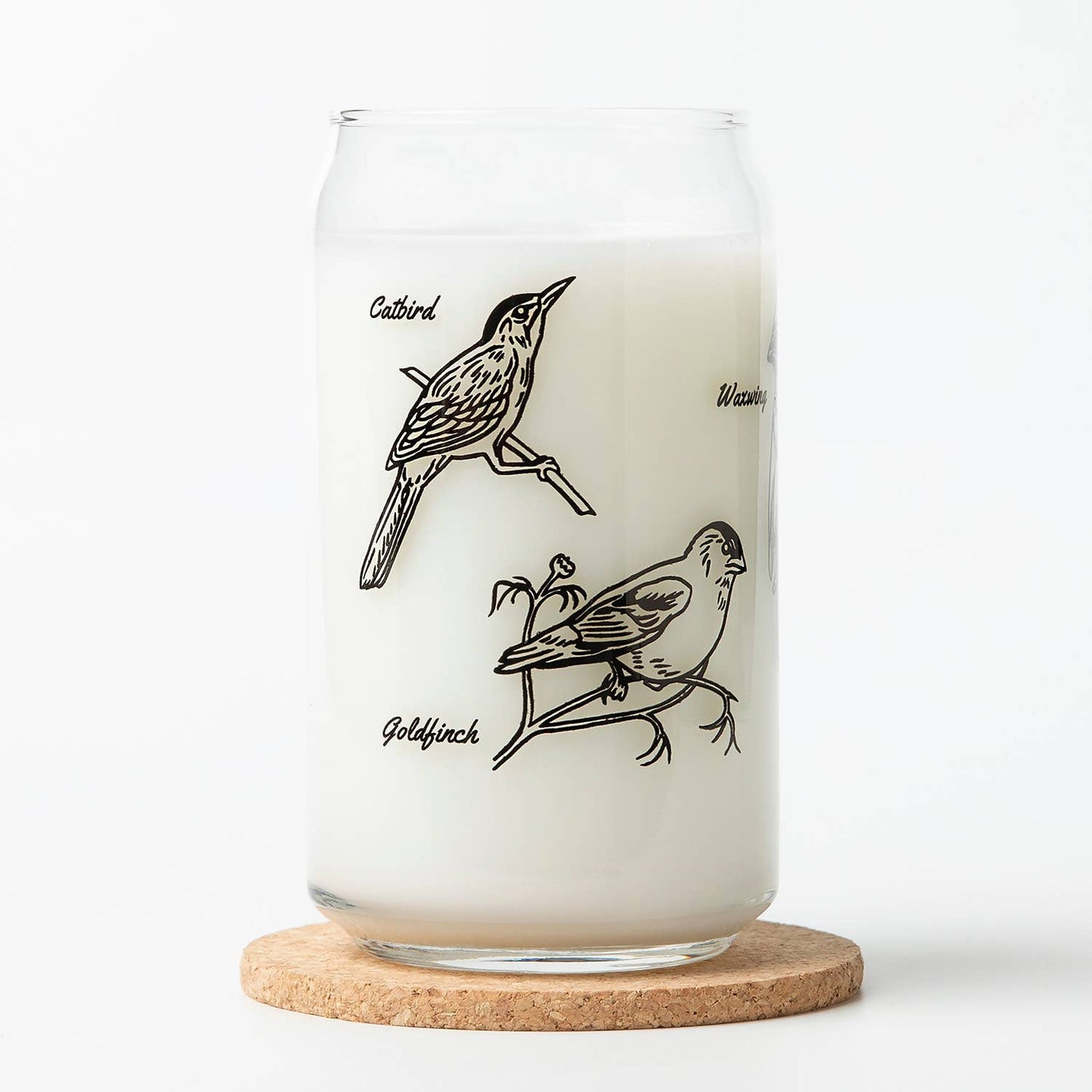 Bird Beer Can Glass | Iced Coffee Cup: 1 Glass