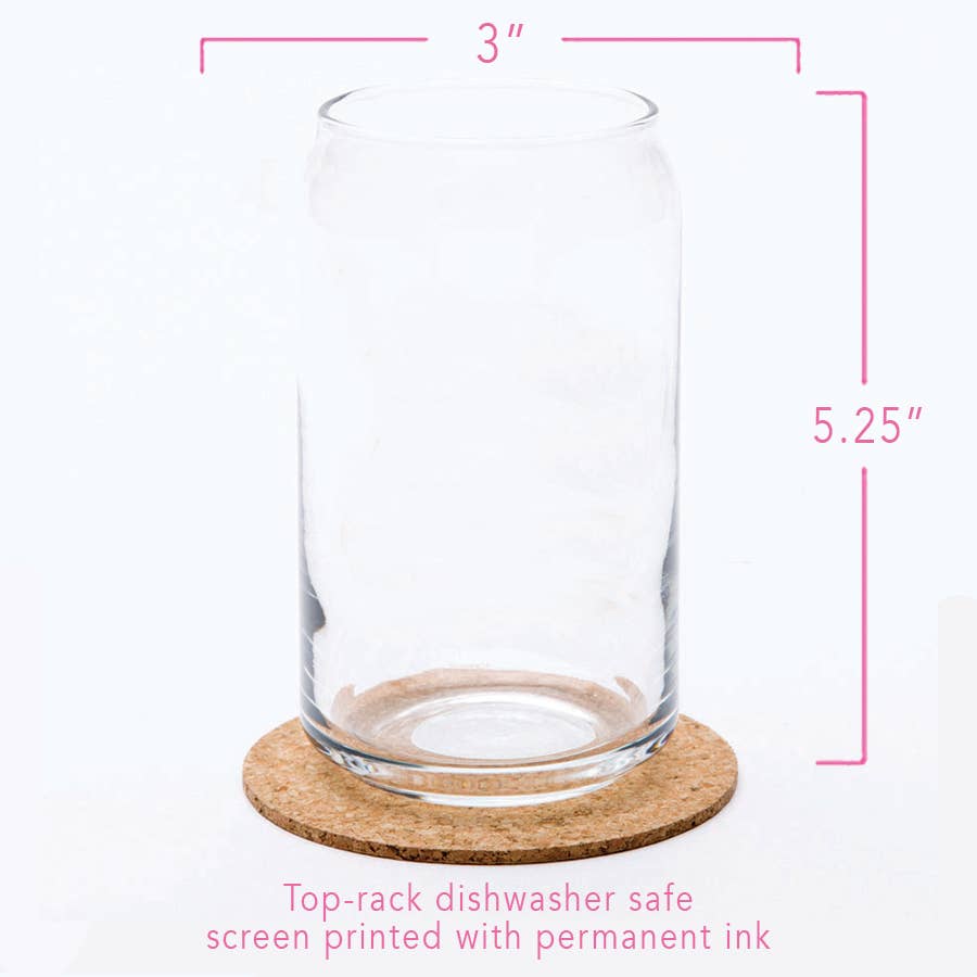 Joshua Tree Can Glass | Glass Cup | Iced Coffee Cup