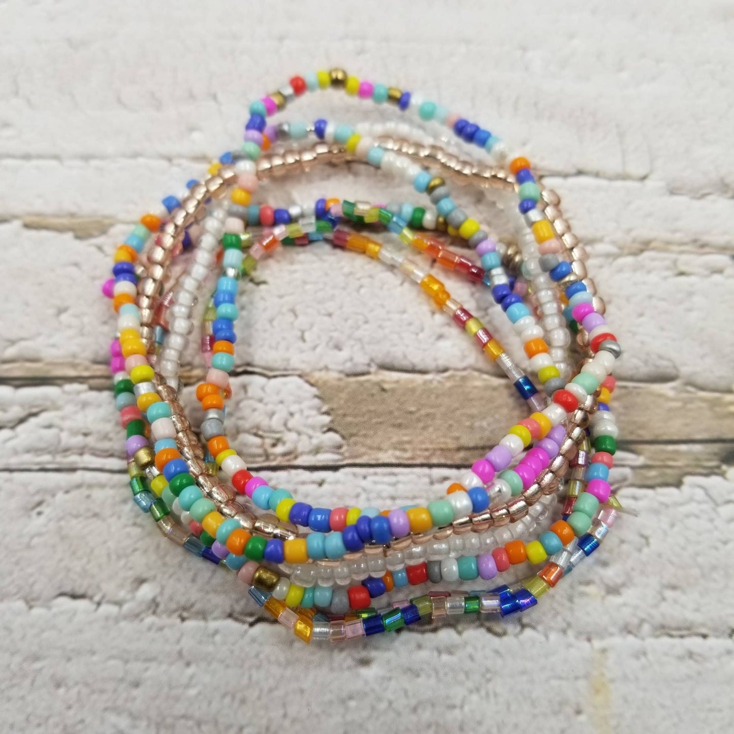 Multi Layered Boho Miyuke Bead Bracelet: NO.2