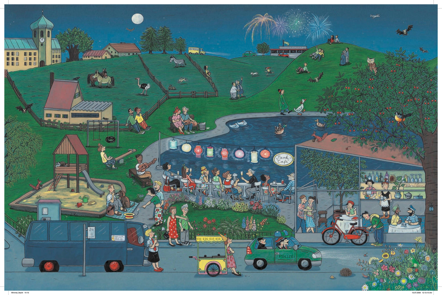 Bustletown: Nighttime