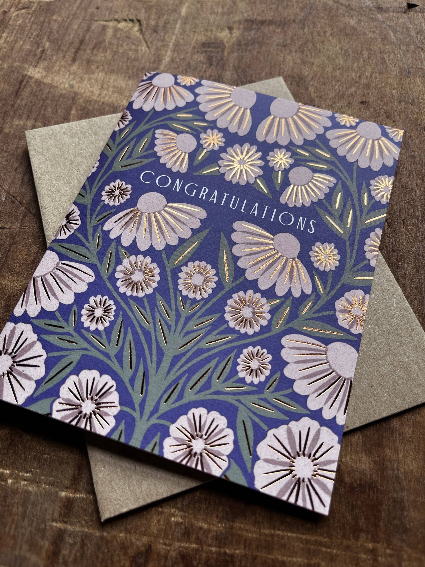 "Congratulations," Greeting Card
