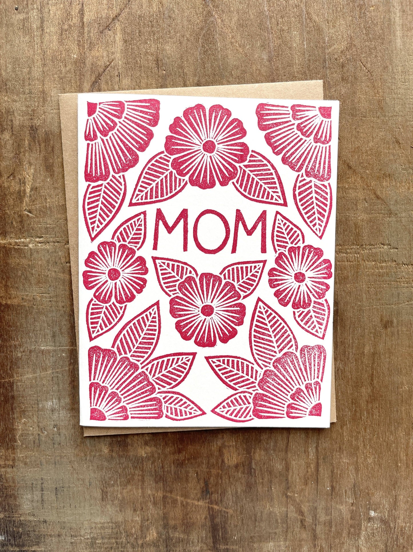 "Mom," Greeting Card