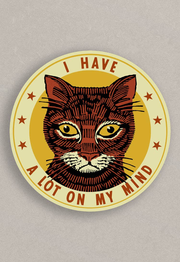 On My Mind Sticker