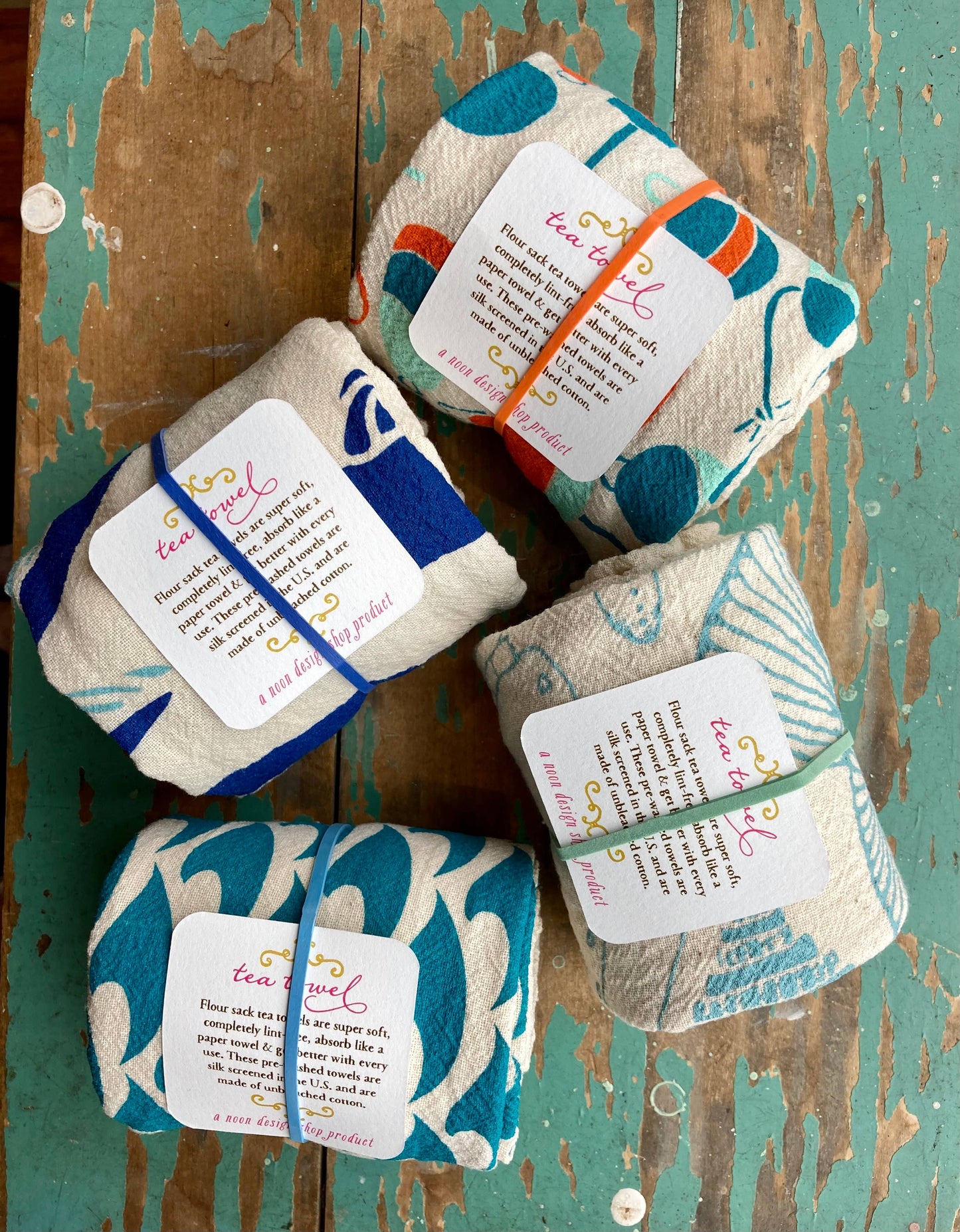 Buoys Tea Towel