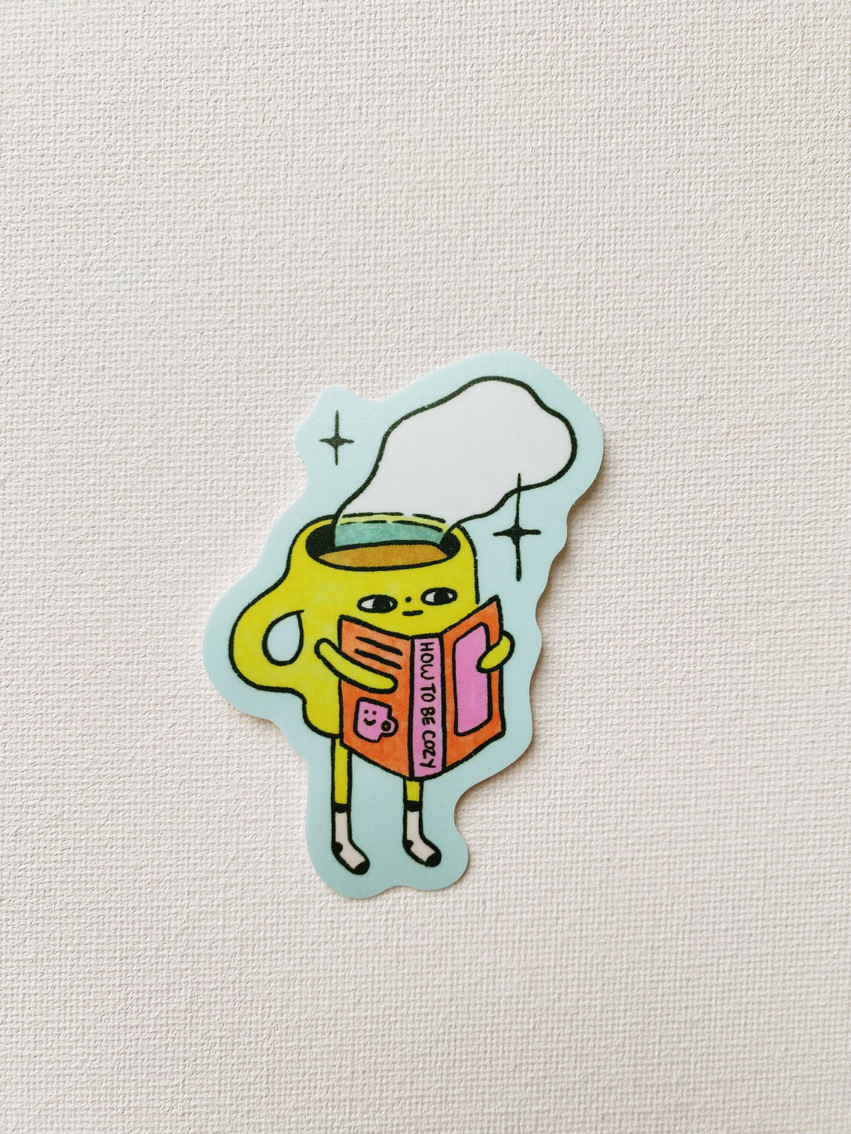 Sticker - how to be cozy