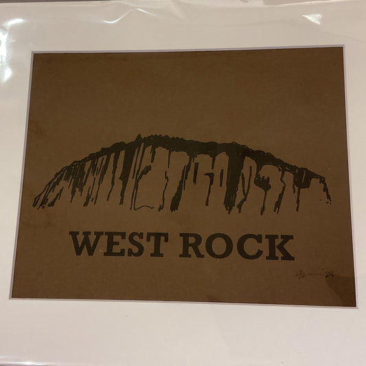 West rock print