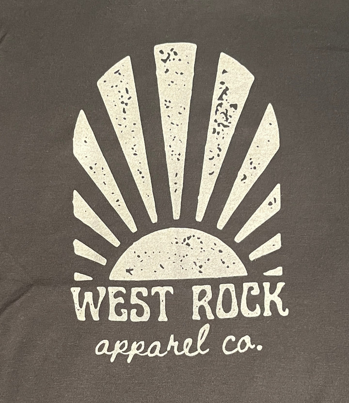 Rays over West Rock (graphite)