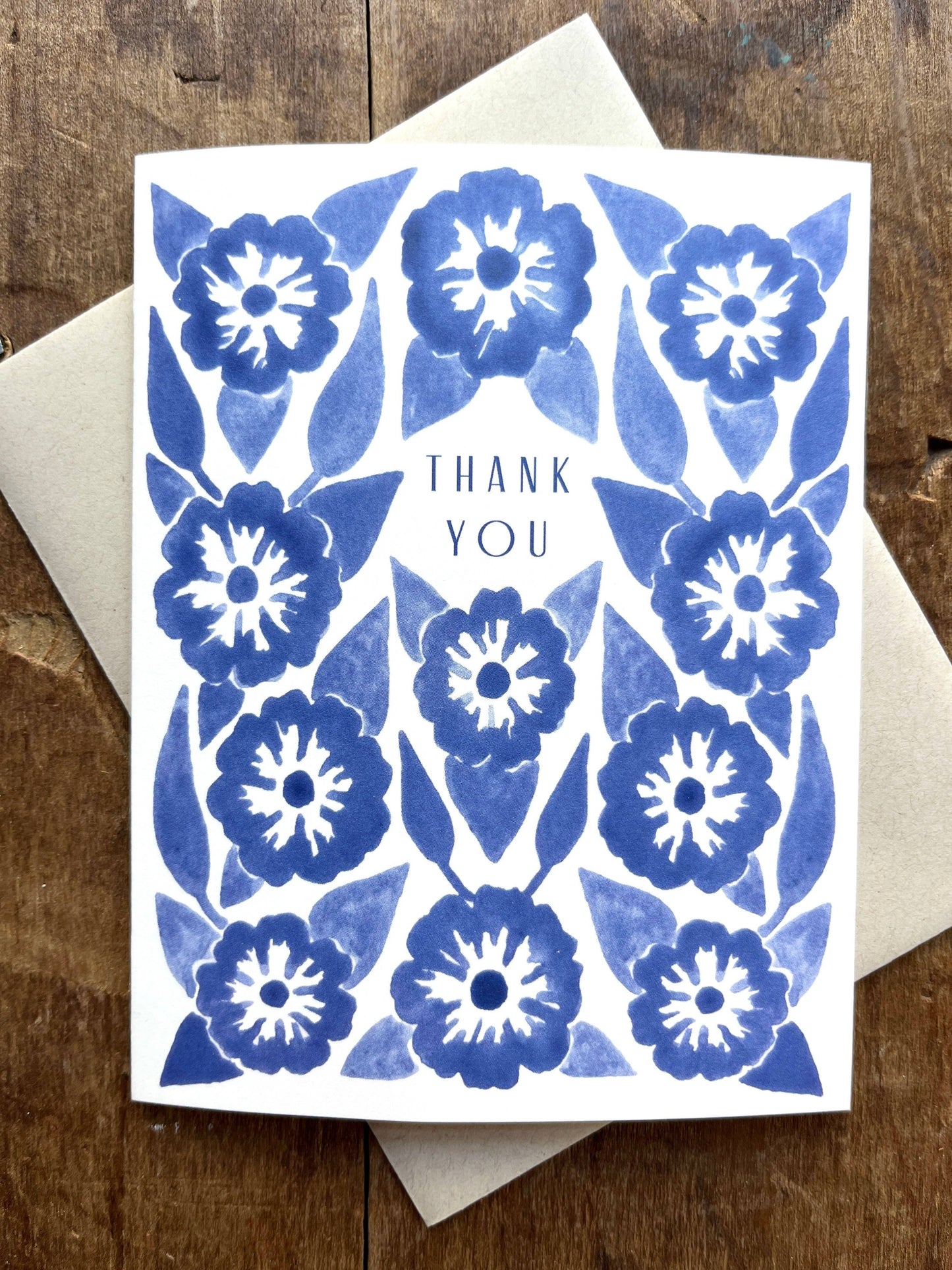 "Thank You," Greeting Card