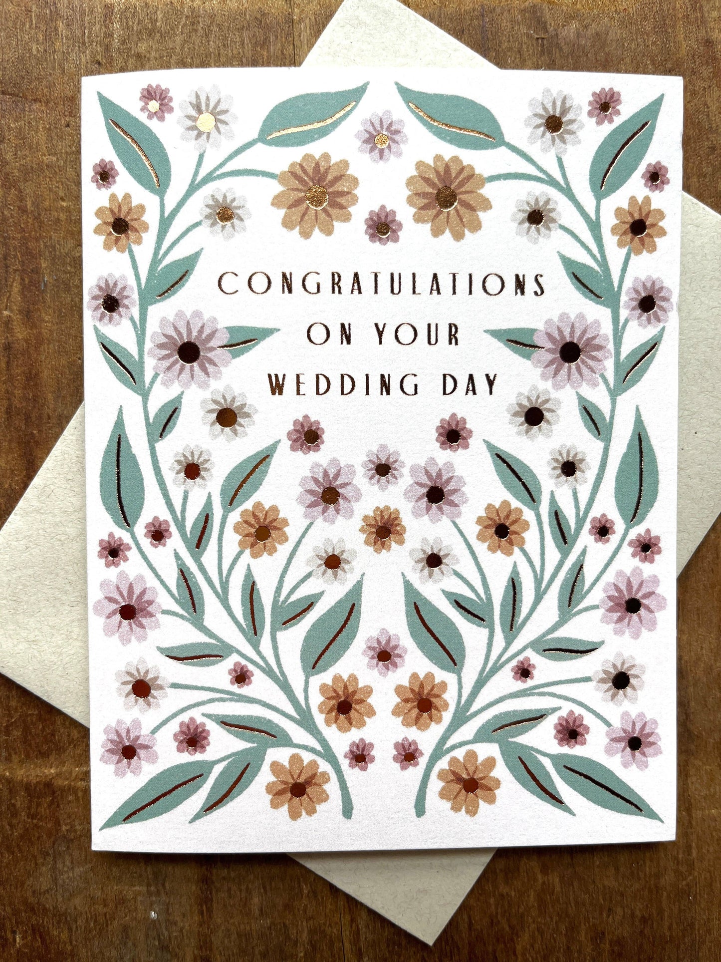 "Congratulations on Your Wedding Day,"